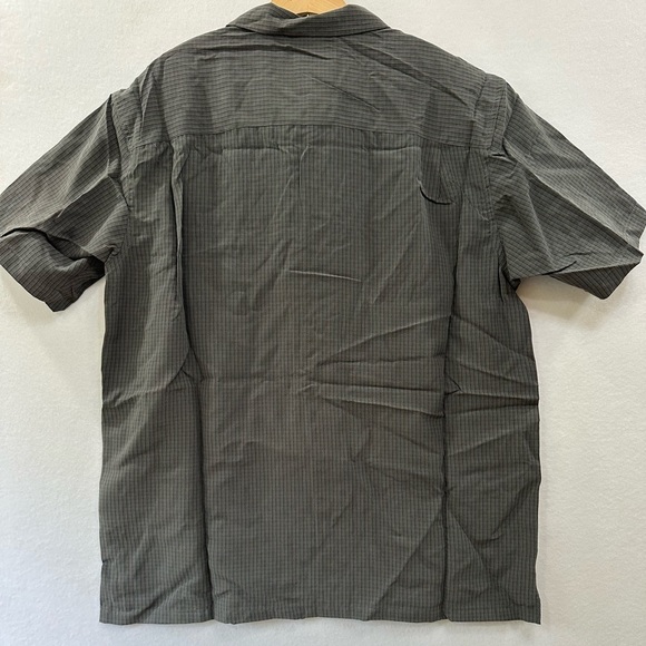Columbia Security Check II Omni Shade UPF Button Down Shirt Gray Men's Lg NEW - Picture 3 of 14